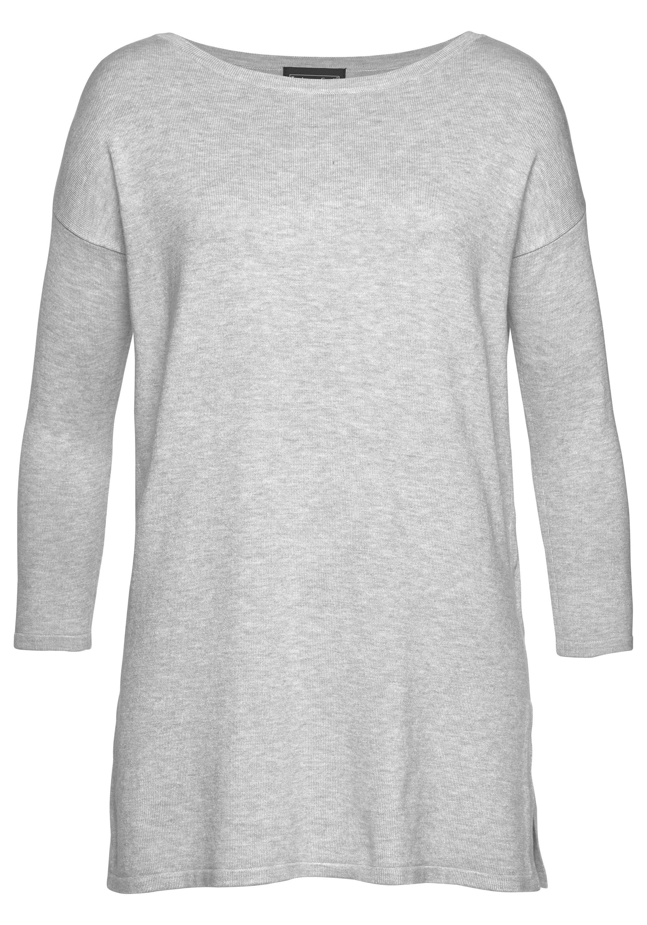 LAURA SCOTT Pullover in Grau: Vorderseite