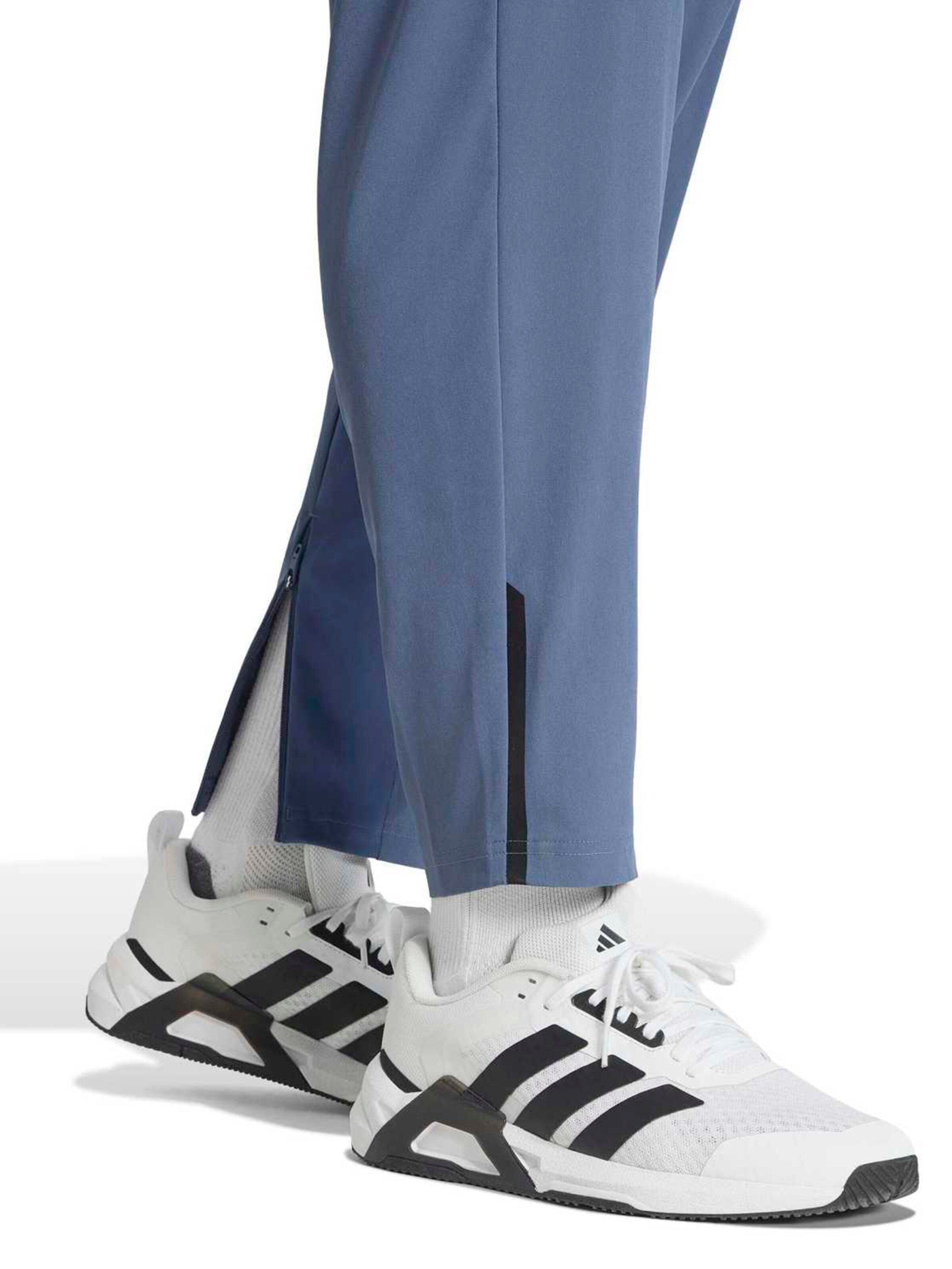 ADIDAS PERFORMANCE - Slimfit Pantalón deportivo 'D4T' en azul