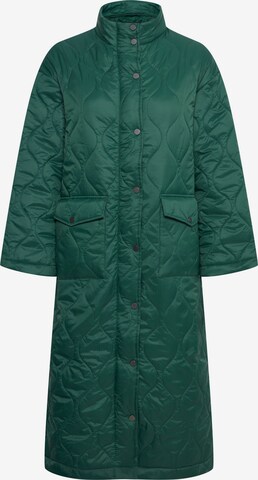 b.young Between-Seasons Coat 'Byasine Coat' in Green: front