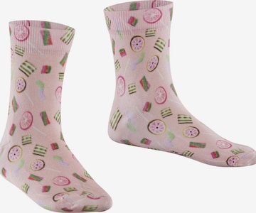 FALKE Colouful Sweets Print in Pink: Vorderseite