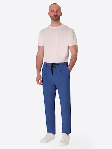 Effilé Pantalon chino 'Rio T.Active' Distretto12 en bleu