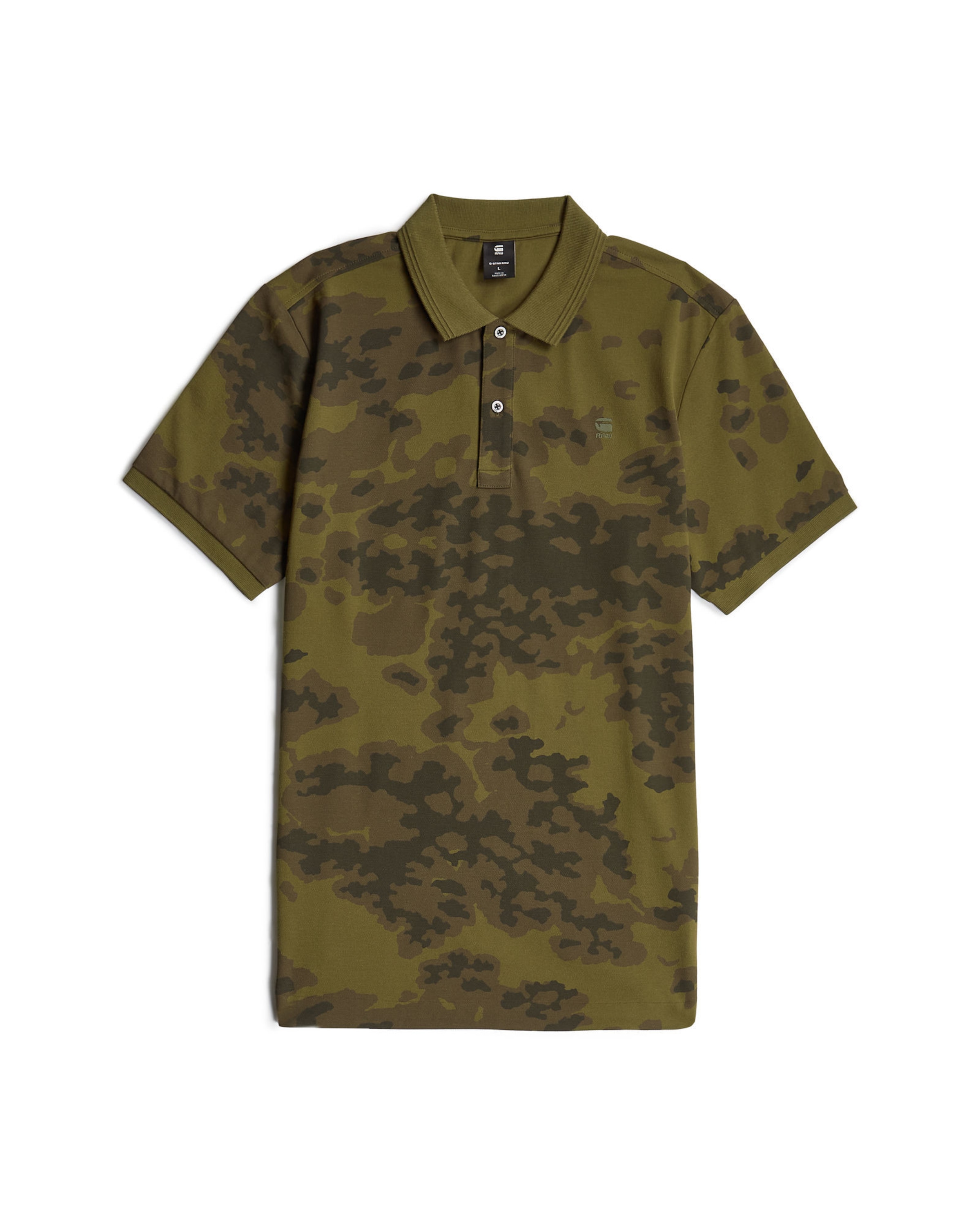 G-STAR Shirt 'Dunda' in Groen: voorkant