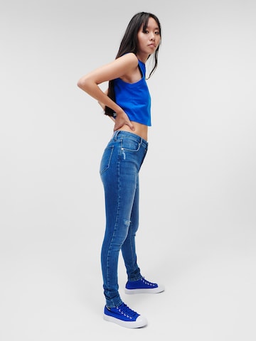 KARL LAGERFELD JEANS Skinny Jeans in Blauw