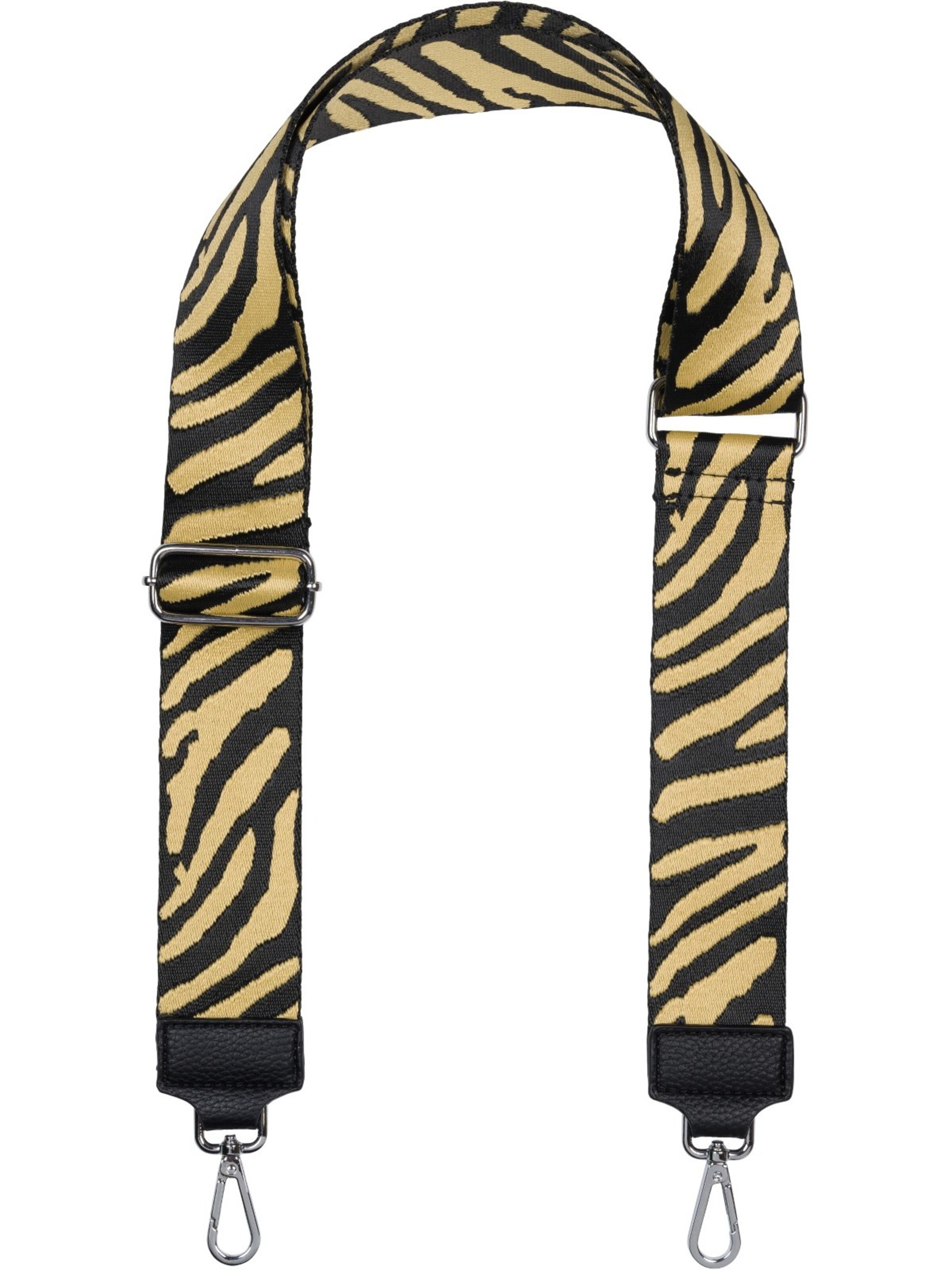 styleBREAKER Bag accessories 'Breiter Wechsel Taschengurt Zebra' in Brown: front