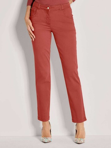 MADELEINE Tapered Broek in Bruin