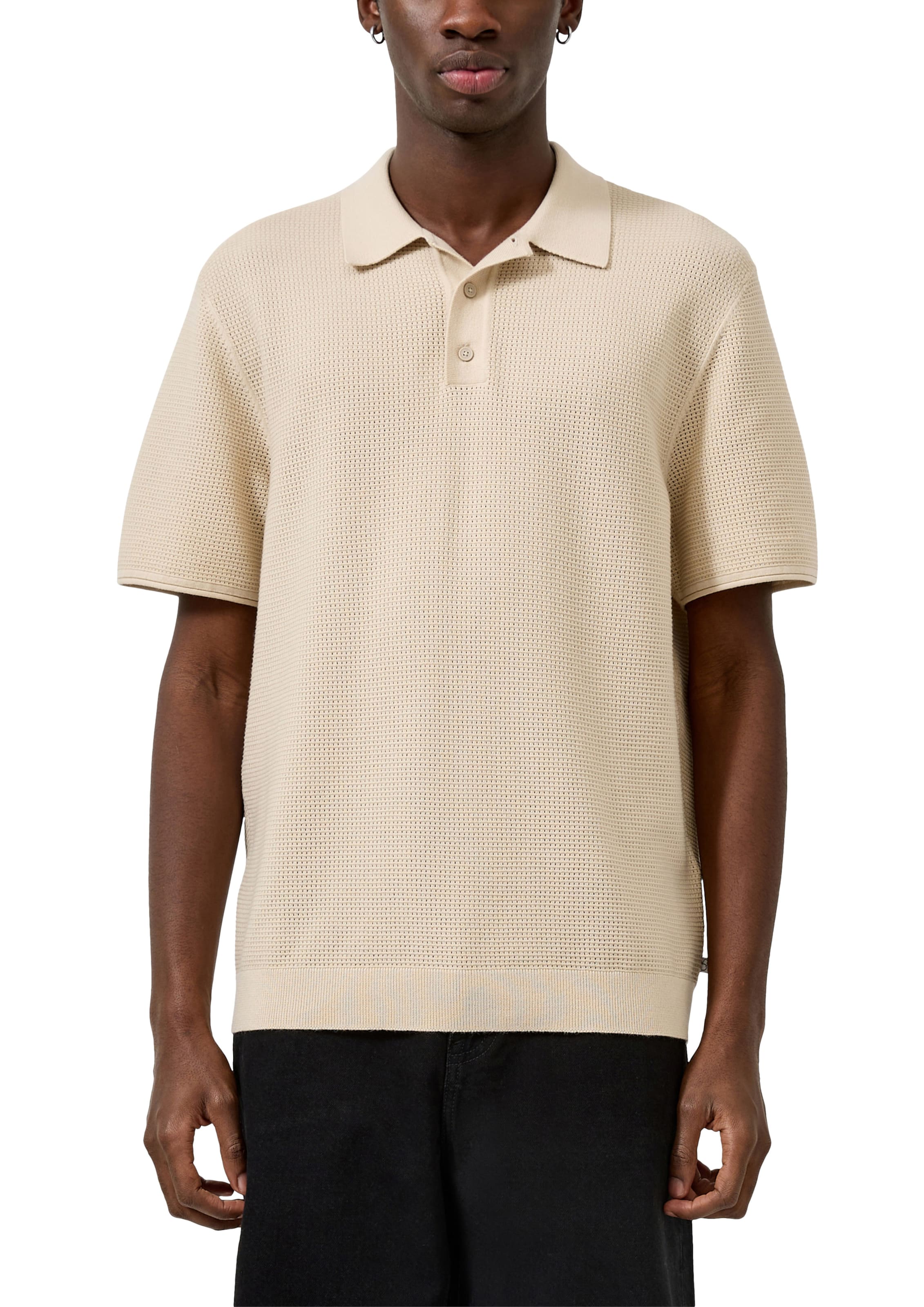 QS Poloshirt in Beige