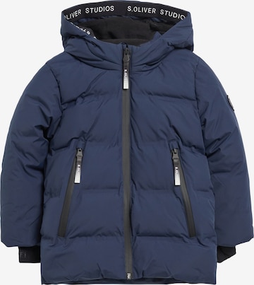 s.Oliver Jacke in Blau: Vorderseite