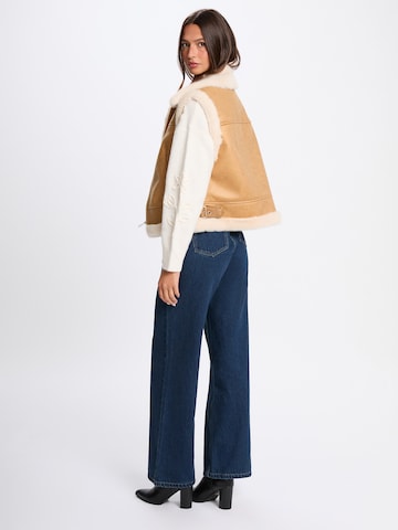 Morgan Bodywarmer '261-GKAMI' in Beige