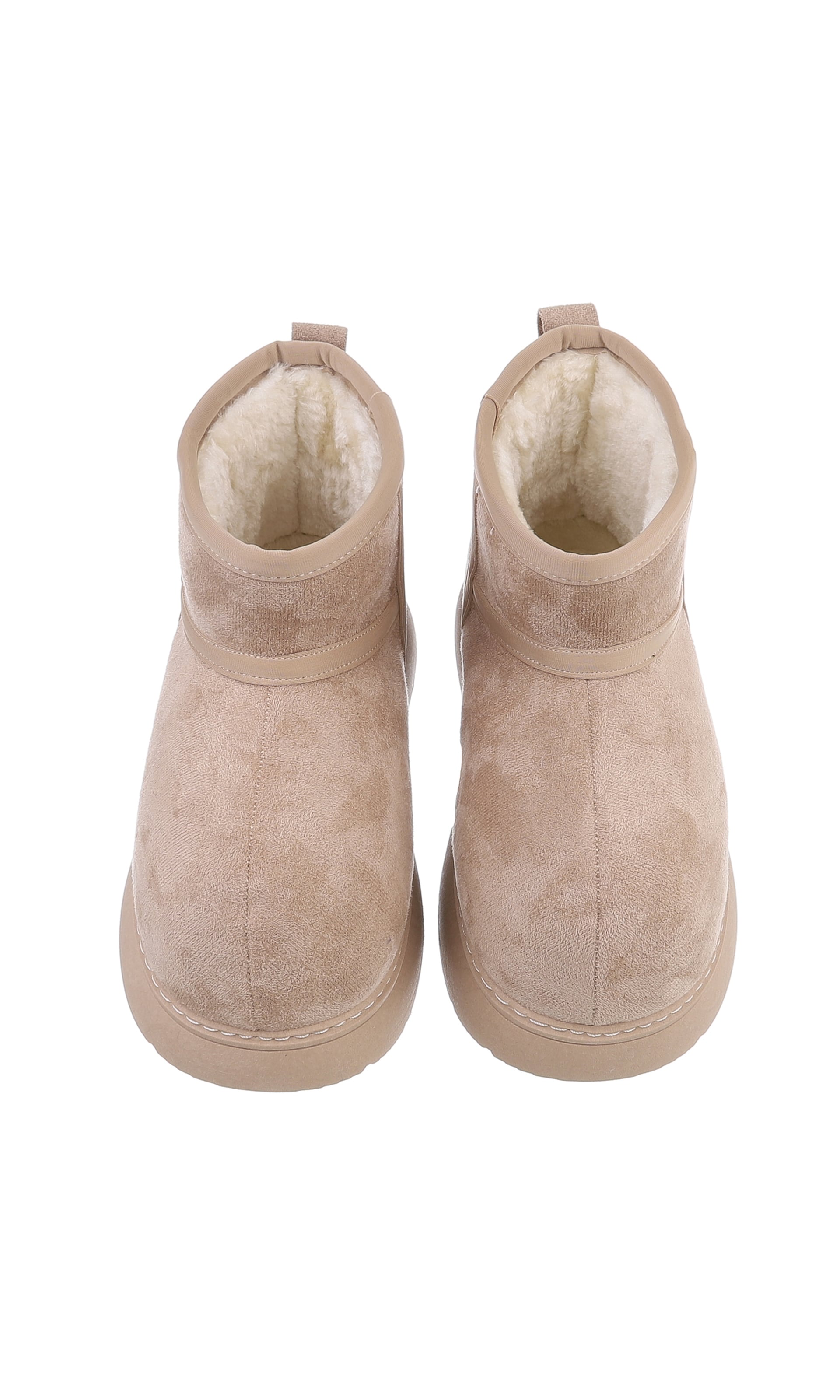 Ital-Design Stiefeletten ' Flache Stiefeletten ' in Braun