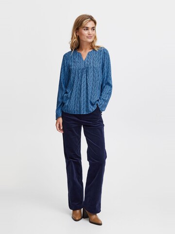 Camicia da donna di Fransa in blu
