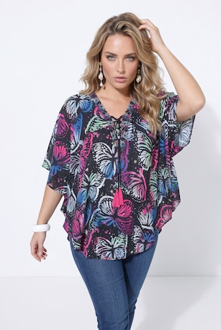 Angel of Style Tunic in Black: front