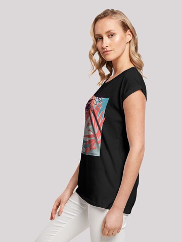 F2 T-Shirt 'Beach Vibes Sommer Style' in Schwarz