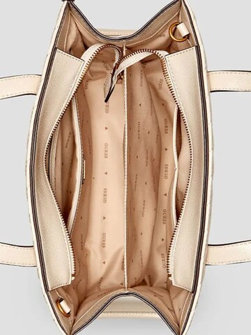 Shopper 'Guess Cabas Silvana 2 Comp Tote Bone' di GUESS in bianco