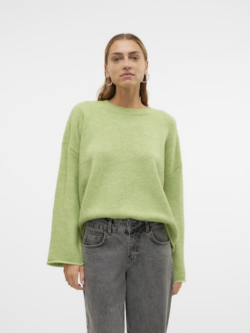 Pull-over 'NOELLE ' VERO MODA en vert : devant