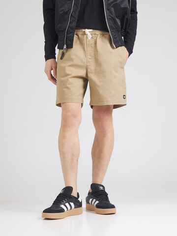 ELEMENT Loosefit Nadrág 'CHILLIN CLASSIC' - zöld: elől