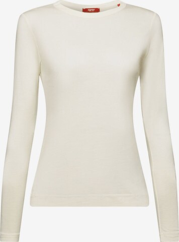 T-shirt ESPRIT en beige : devant