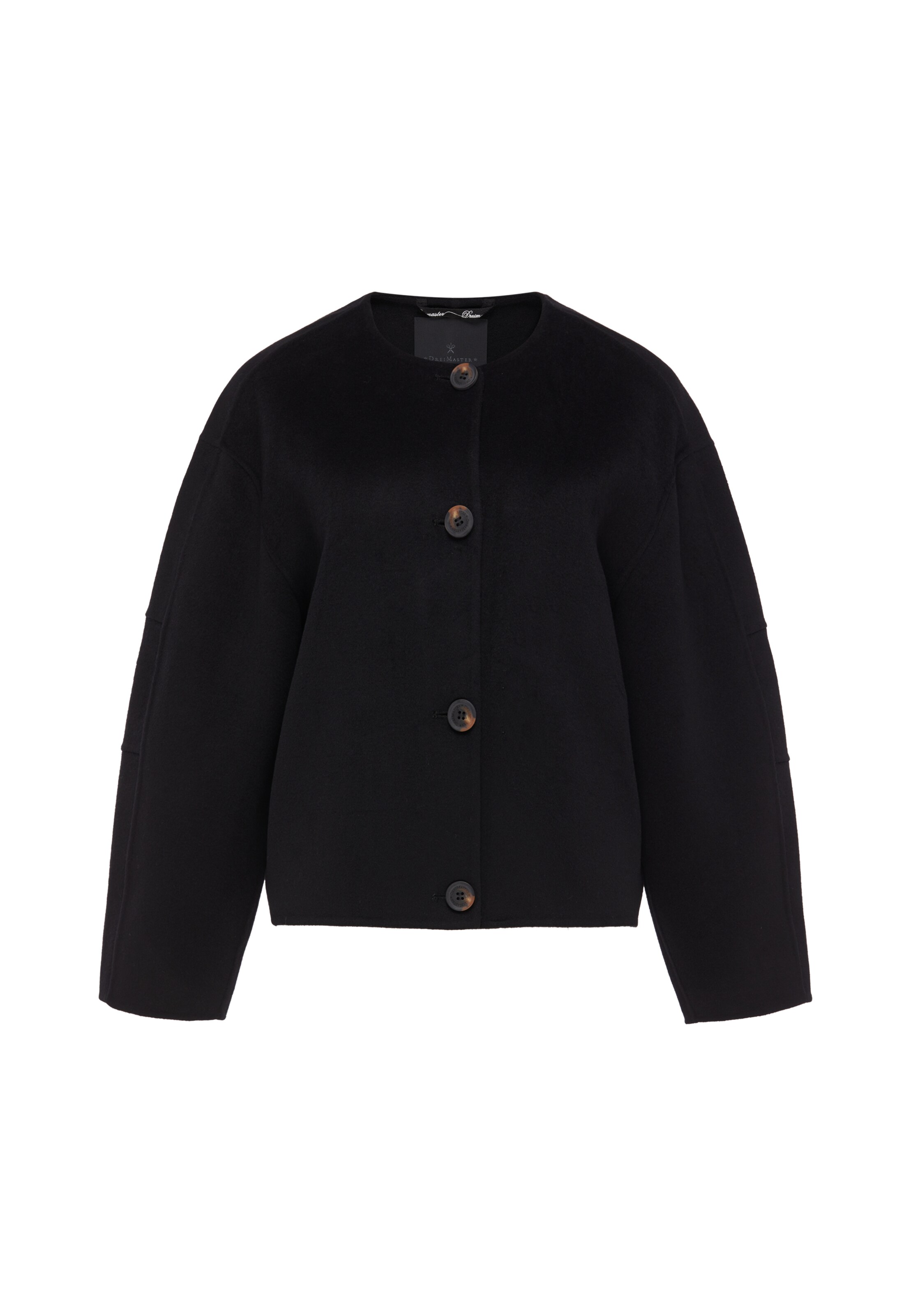 DreiMaster Klassik - Chaqueta de entretiempo 'Classic' en negro: frente
