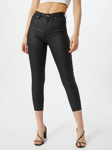 Miss Selfridge - Skinny Calças de ganga 'LIZZIE' em preto: frente