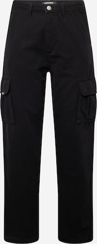 Loosefit Pantalon cargo 'NEIVA' Pegador en noir : devant