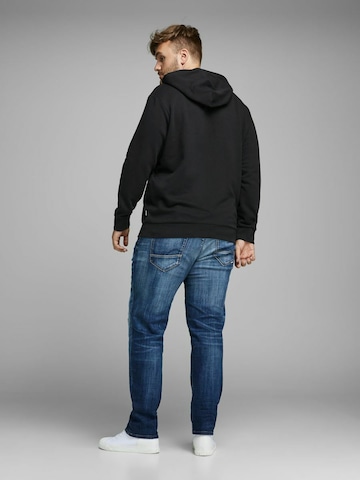 Jack & Jones Plus Sweatshirt 'Ecorp' in Zwart