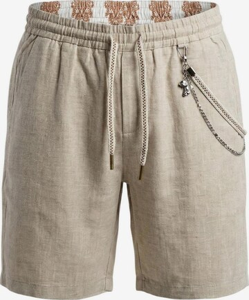 Pantaloni sportivi 'FJ3269-S26' di Gianni Lupo in beige: frontale