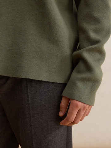 DAN FOX APPAREL Свитер 'Jaron' в Зеленый
