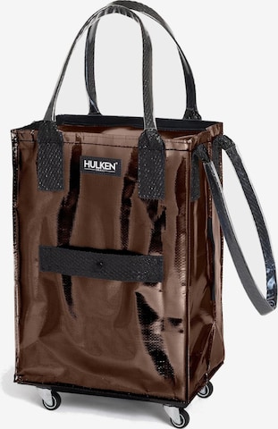 HULKEN Shopper 'Hulken Rolling Tote' in Braun: Vorderseite