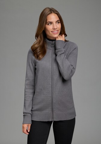 FLASHLIGHTS Strickjacke in Grau: Vorderseite