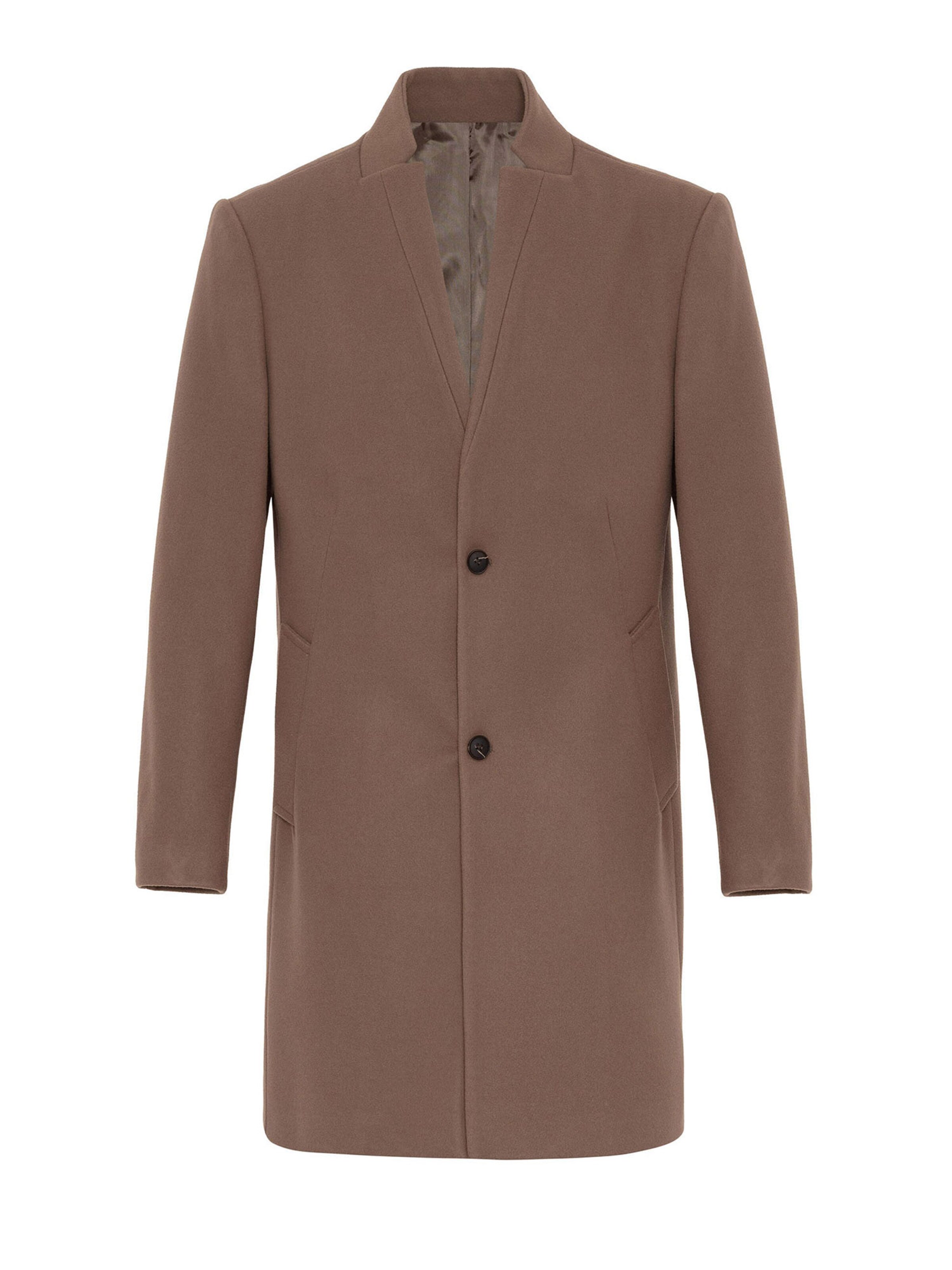 Antioch Between-seasons coat in Beige: front