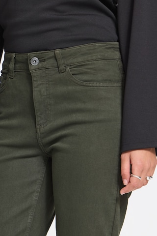 ICHI regular Jeans i grøn
