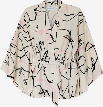 TATUUM Kimono in Beige: front