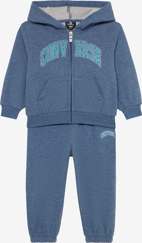 CONVERSE Joggingdragt 'HERITAGE' i blå: forside