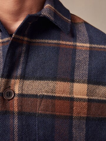 Next Regular Fit Hemd in Blau