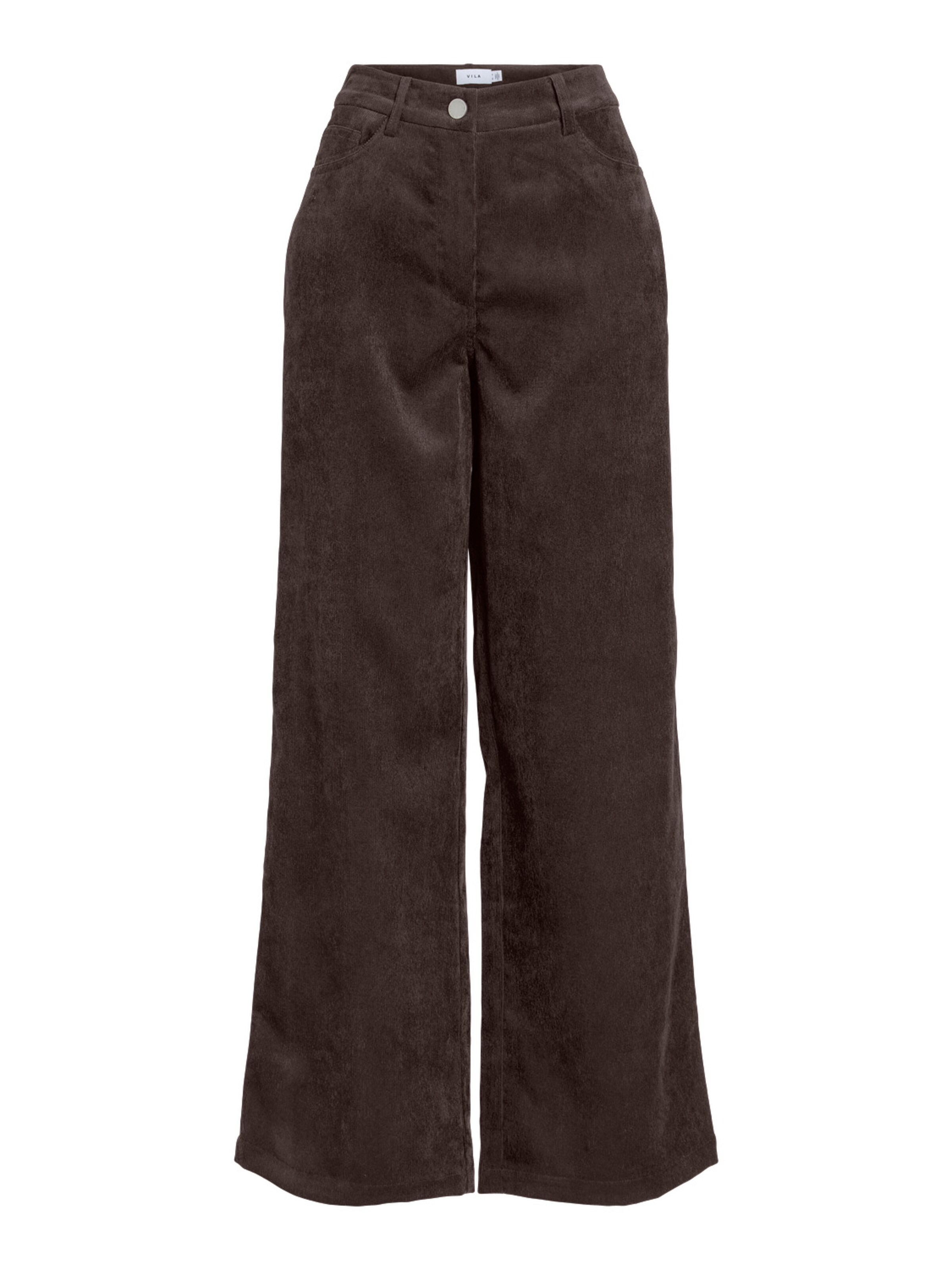 VILA Pantalon 'VICOURDI' en 34 en brun foncé, Vue avec produit