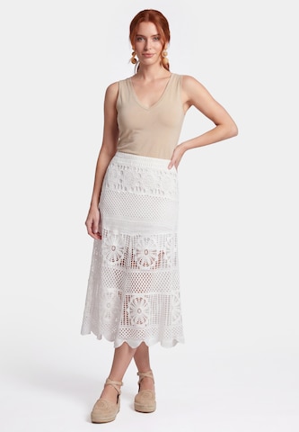 usha FESTIVAL Skirt in White