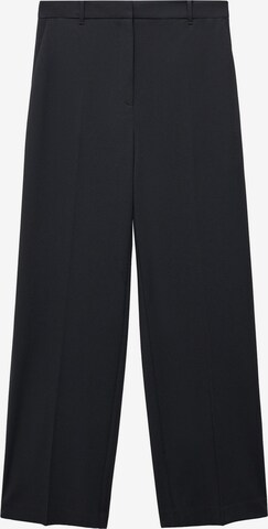 MANGO Loose fit Pleated Pants 'CARLOS' in Black: front
