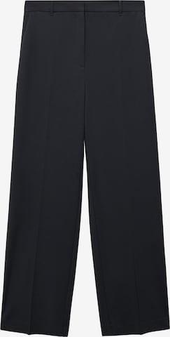 Loosefit Pantalon à plis 'CARLOS' MANGO en noir : devant