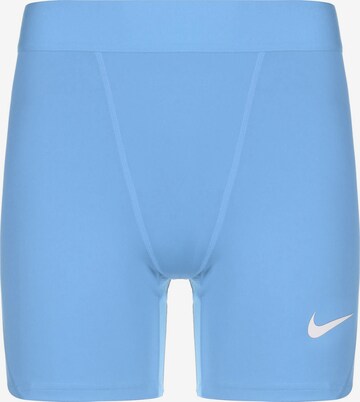 NIKE Skinny Athletic Underwear in Blue: front