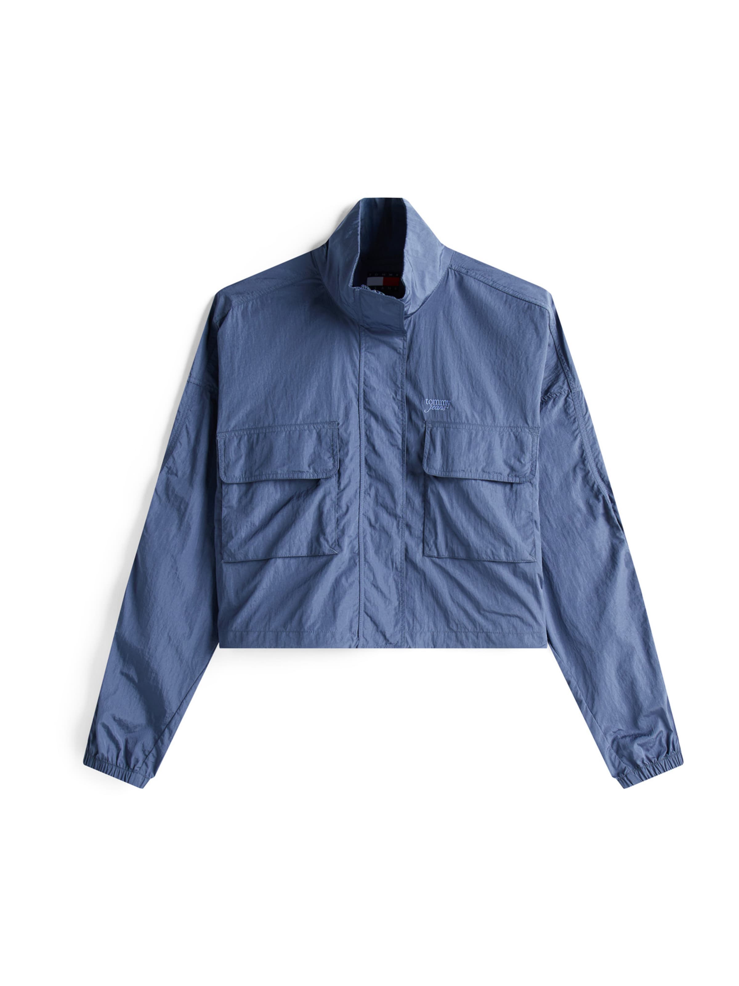 Tommy Jeans Kurtka przejściowa w kolorze niebieski: przód