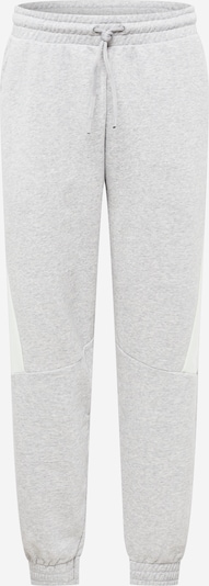 ADIDAS PERFORMANCE Workout Pants in Light grey / White, Item view
