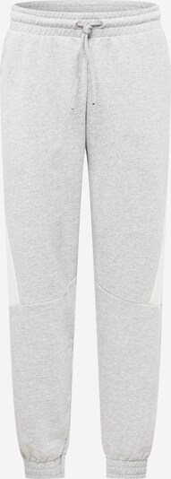 Pantaloni sport ADIDAS PERFORMANCE pe gri deschis / alb, Vizualizare produs