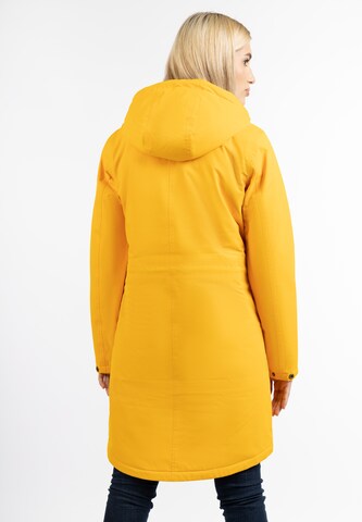 Manteau fonctionnel Schmuddelwedda en jaune