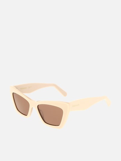 FERRAGAMO Zonnebril in 55 in de kleur Beige, Productweergave
