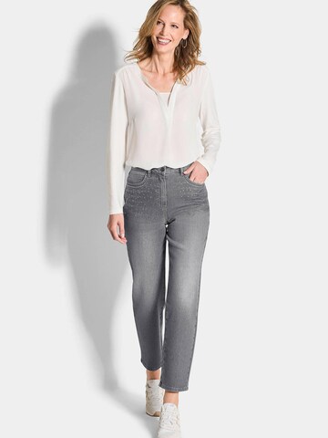 Goldner Regular Jeans 'Sara' in Grey