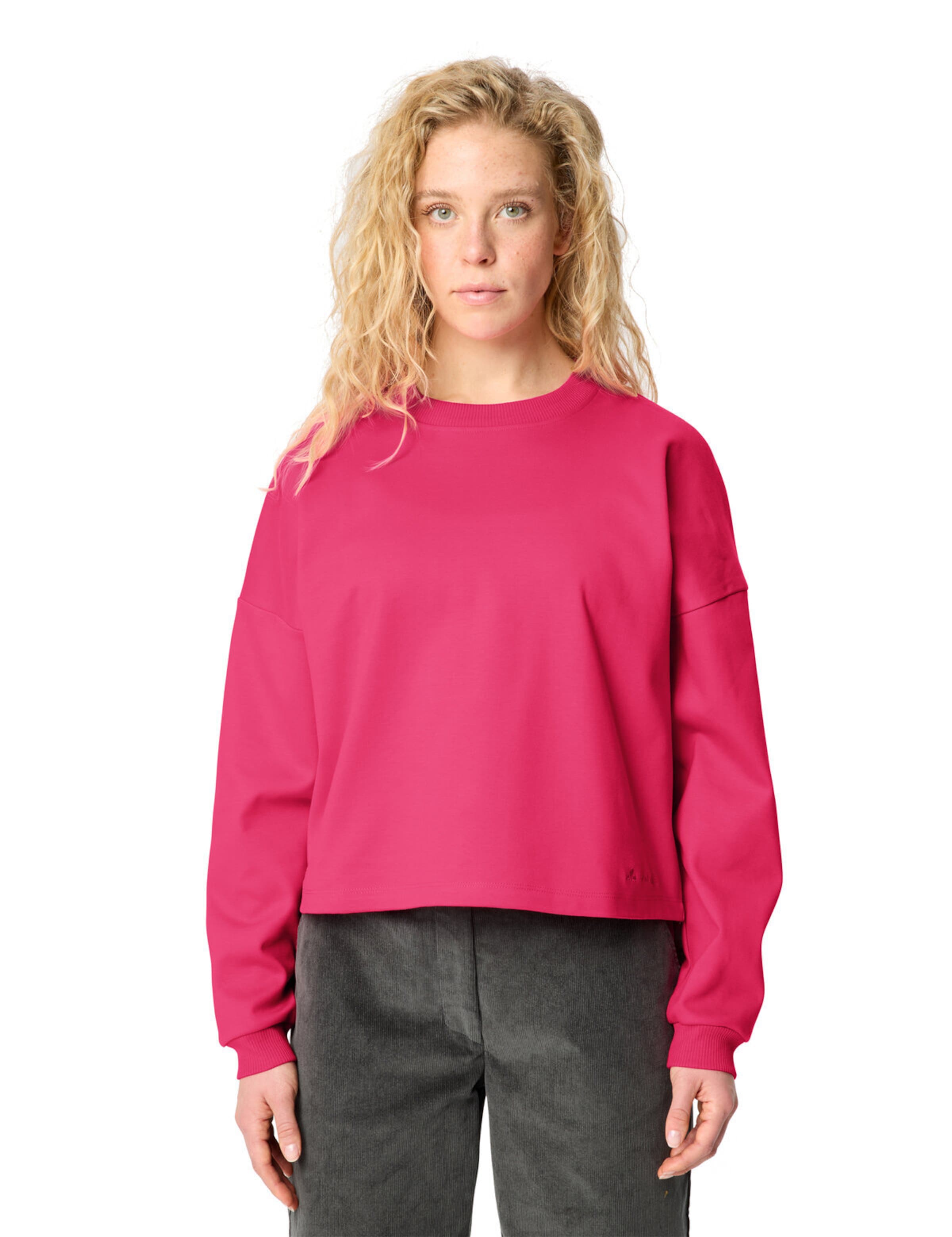 VAUDE Sweatshirt 'Najun' in Pink