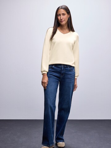 STREET ONE Μπλούζα φούτερ σε μπεζ