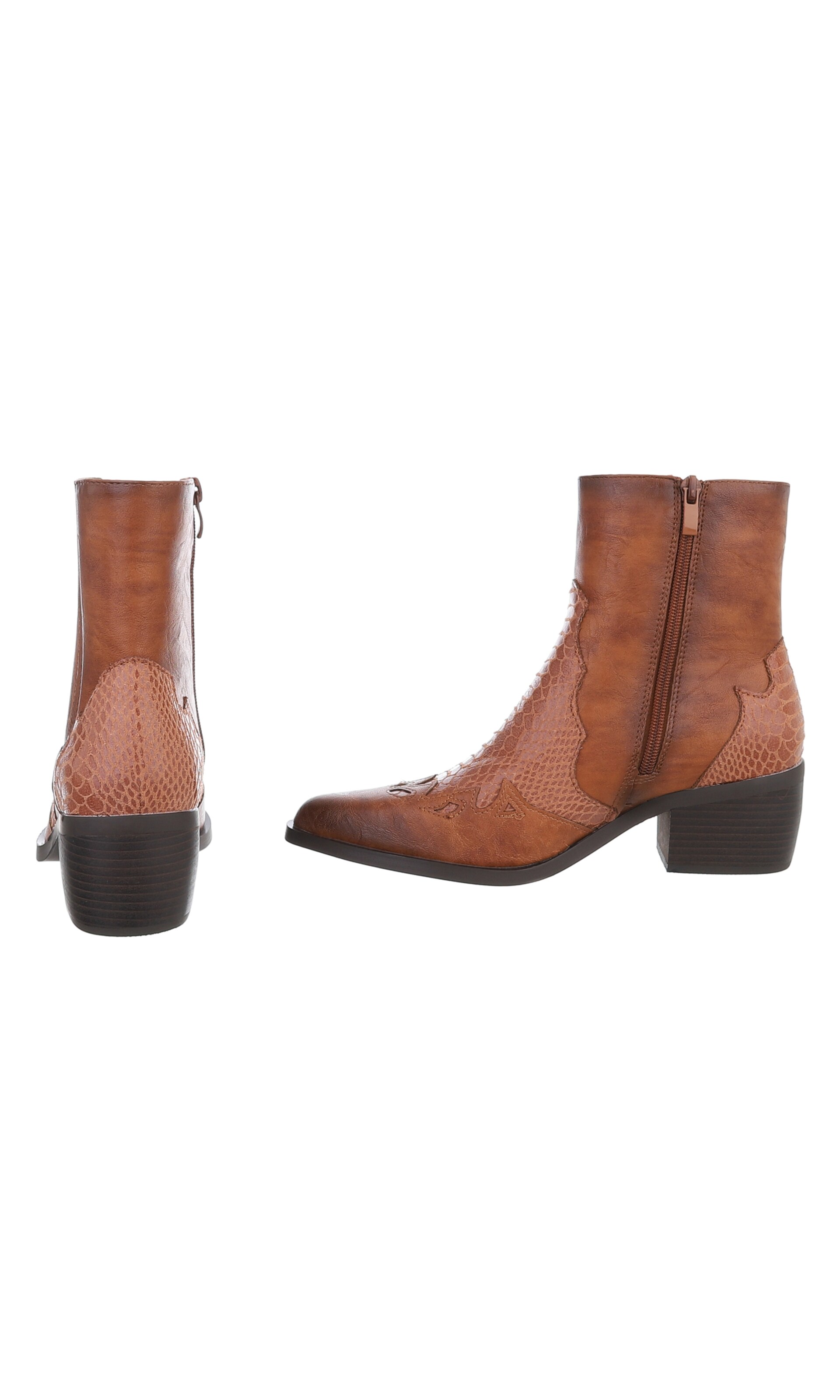 Ital-Design Boots in Beige