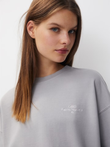 Sweat-shirt Pull&Bear en gris