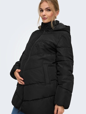 Only Maternity Winterjacke 'OLMClair' in Schwarz