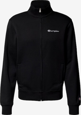 Champion Authentic Athletic Apparel Sweatjakke i sort: forside